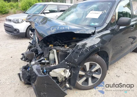 2017 Subaru Forester 2.5I z USA, uszkodzony, nr VIN JF2SJABC6HH596104